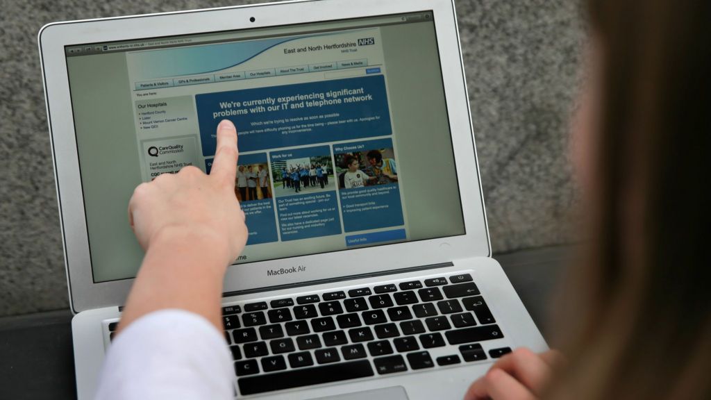 NHS cyber-attack: GPs and hospitals hit by ransomware