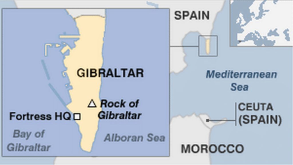  88310576 Gibraltar Map 