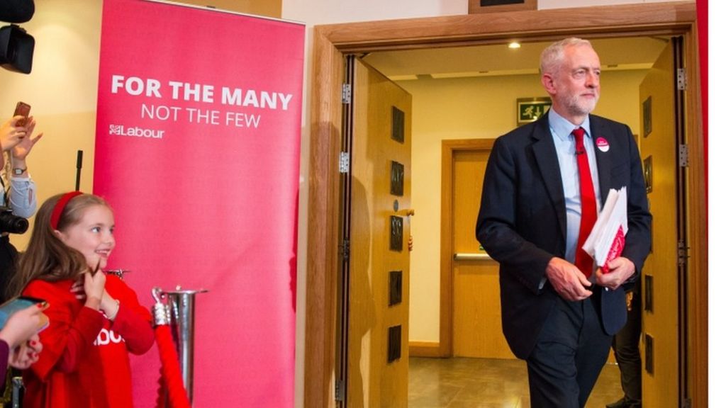 Jeremy Corbyn says Labour are the party of equality