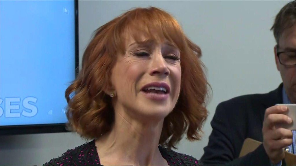 Fired comedian Kathy Griffin weeps: 'Trump broke me'