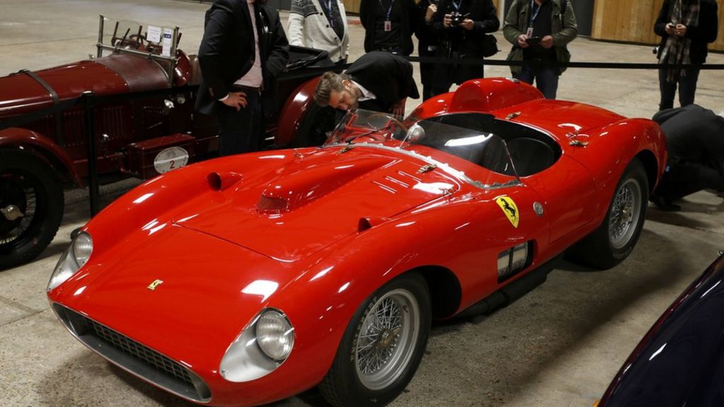 Rare Ferrari sells at auction for 32m euros BBC News