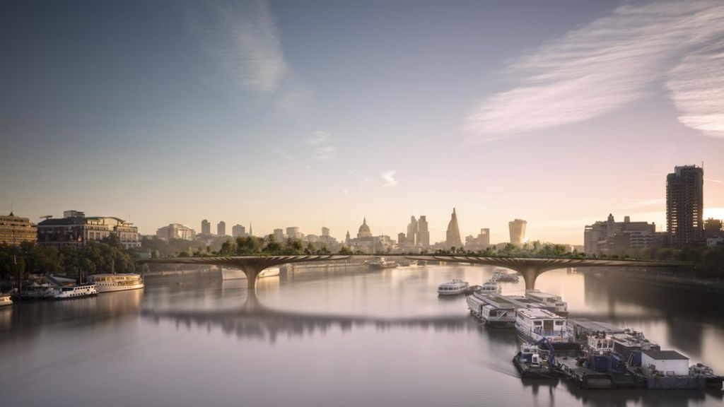 Garden Bridge: London mayor Sadiq Khan withdraws support