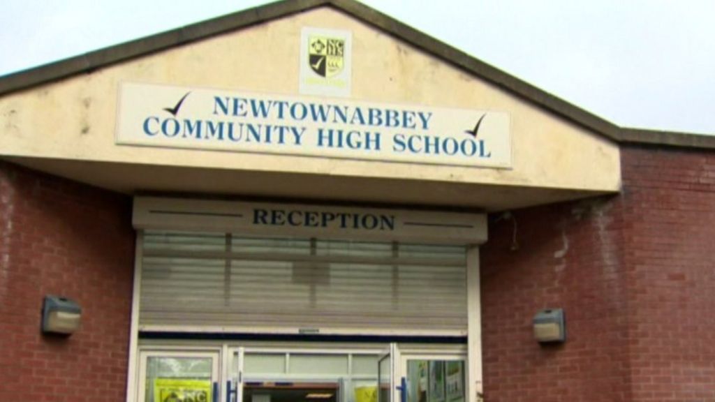 Arsonists 'destroy' former Newtownabbey High School site