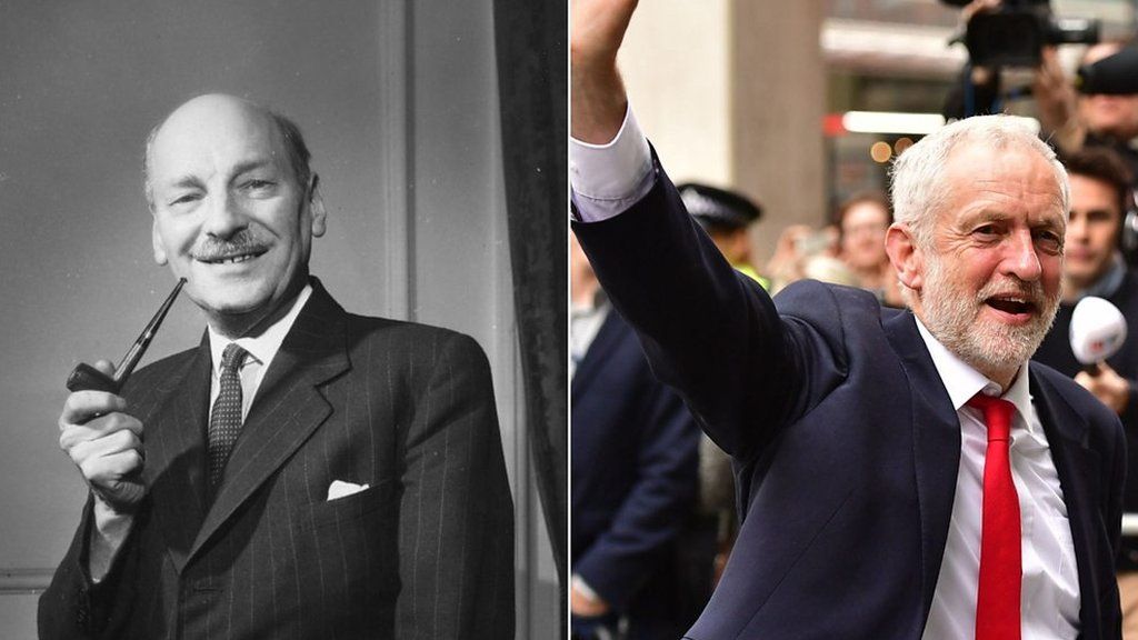 Are Clement Attlee and Jeremy Corbyn similar?
