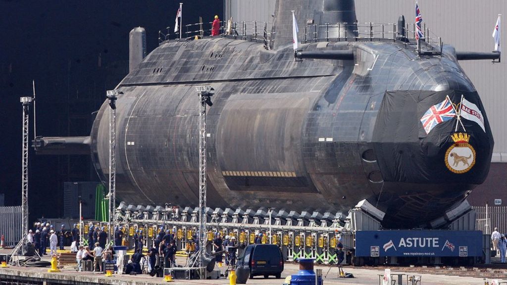 BAE systems signs £67m submarine site contract for Barrow - BBC News