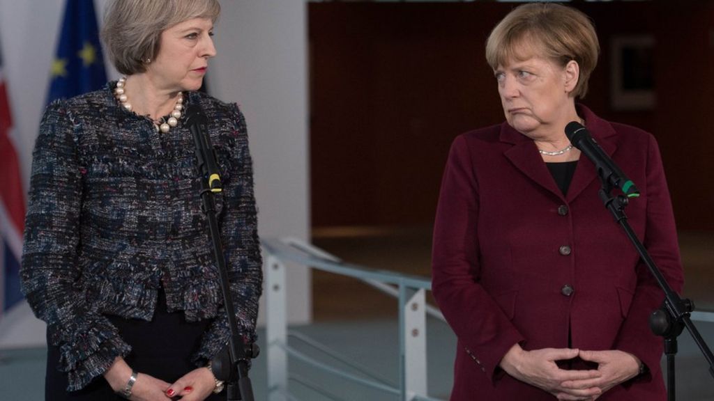 Merkel's Brexit stance shows need for Tory poll win - May