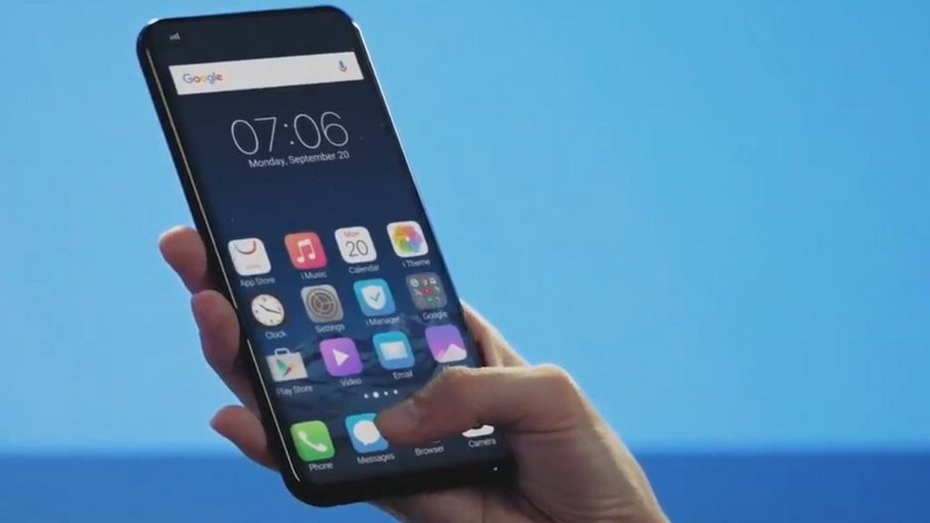 Under-screen fingerprint sensor unveiled