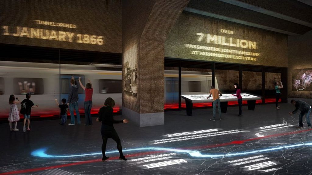Museum of London plans for see-through rail tunnel
