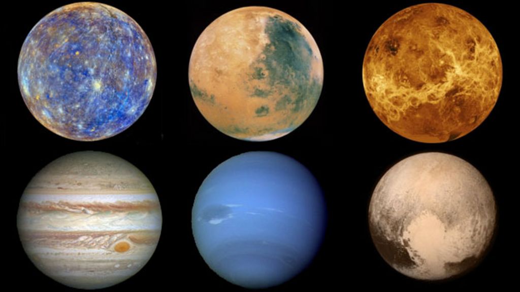 In pictures: Journey through the planets - BBC News