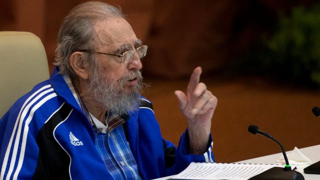 Cuba's Fidel Castro acknowledges his age in rare speech - BBC News