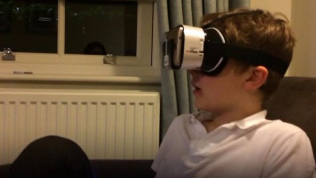 Schoolboy given goggles to regain sight