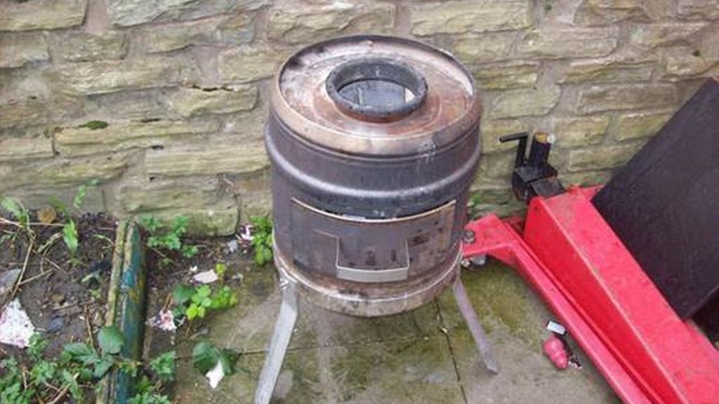 Man and daughter burnt by 'improvised flame torch' in Colne