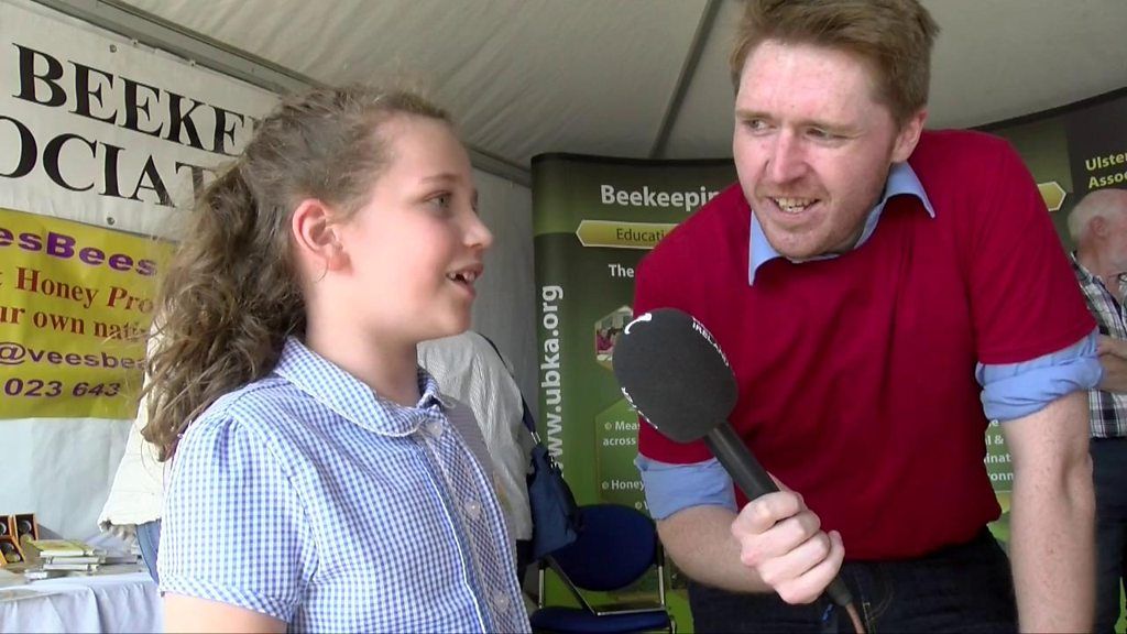 Meet Balmoral Show's youngest bee expert
