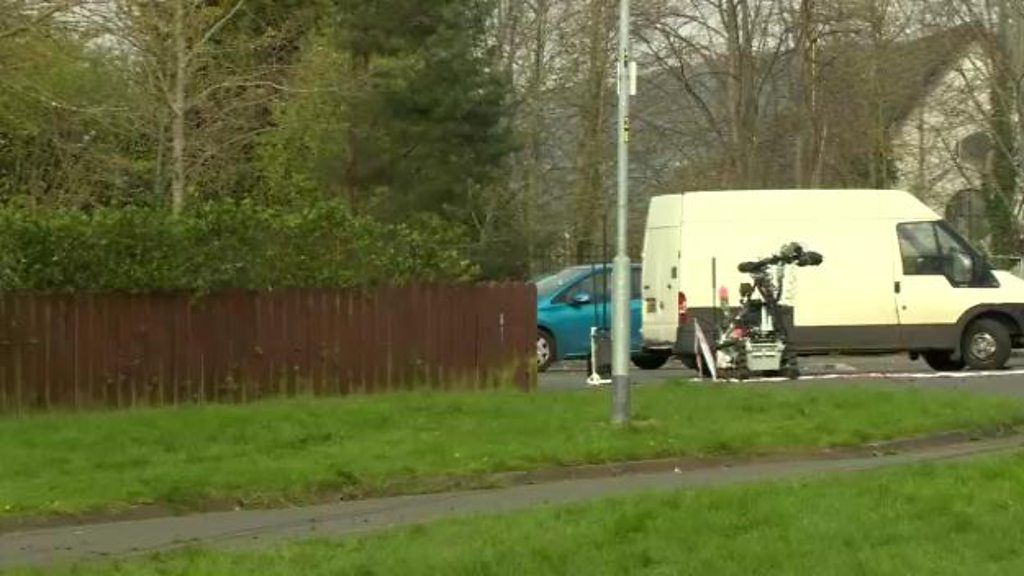 Controlled explosions carried out on car in Twinbrook alert