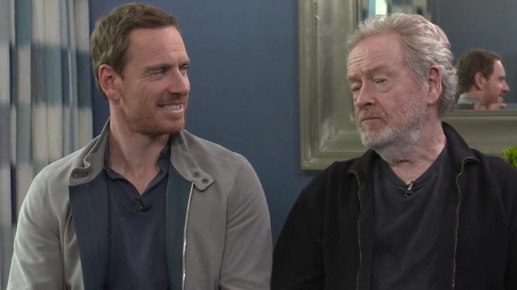 Fassbender and Scott on escaping from aliens