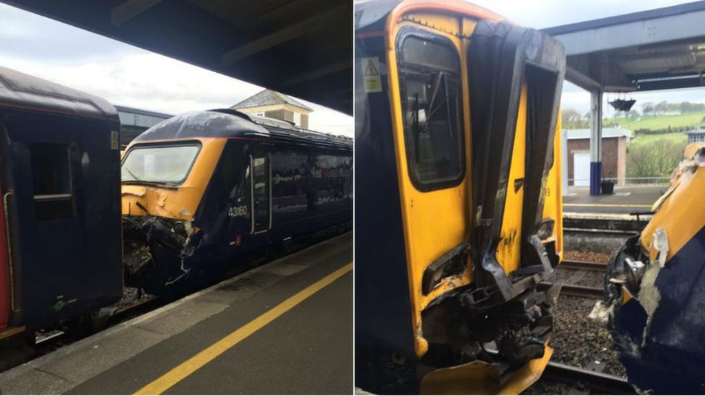 Plymouth Train Crash Unusual Event Led To Platform Collision BBC News