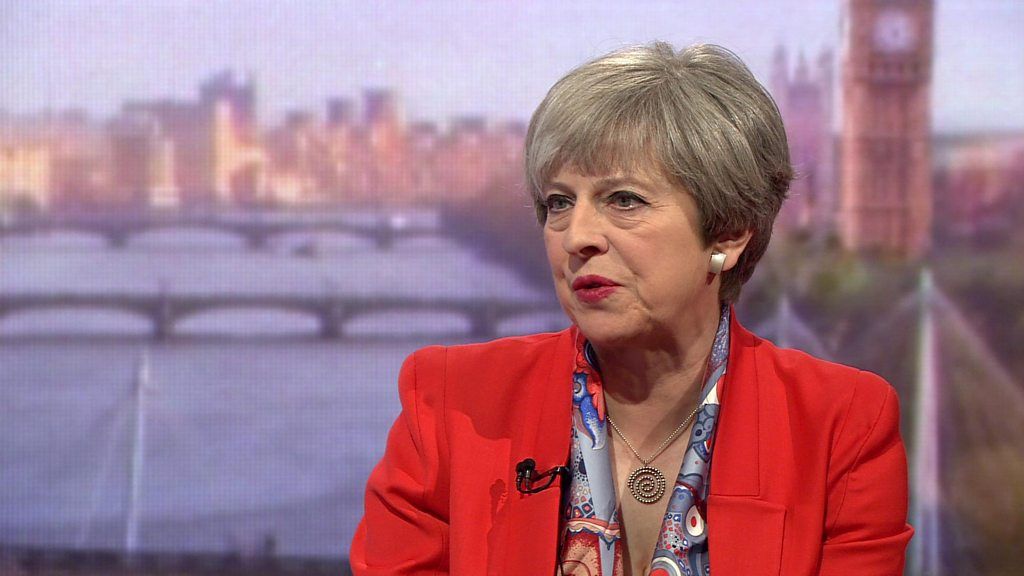 General Election 2017: Theresa May denies 'robotic' message