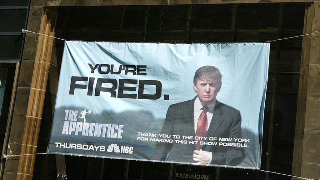 You're fired!