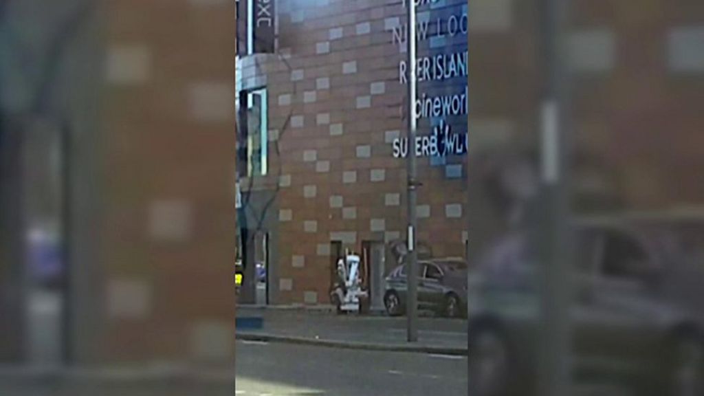 Friars Walk: Robot inspects 'suspicious vehicle' in Newport