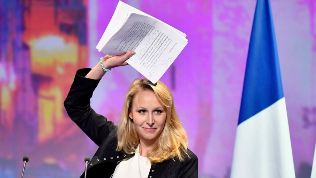 Frances Marion Maréchal Le Pen Quits Politics For Daughter Bbc News 