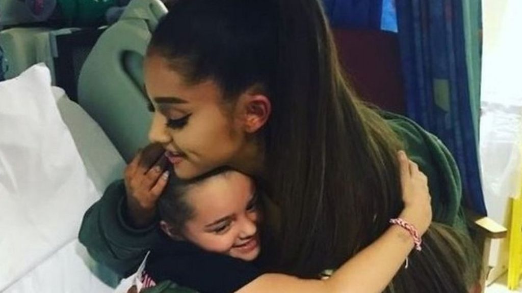 Manchester attack: Ariana Grande visits injured fans