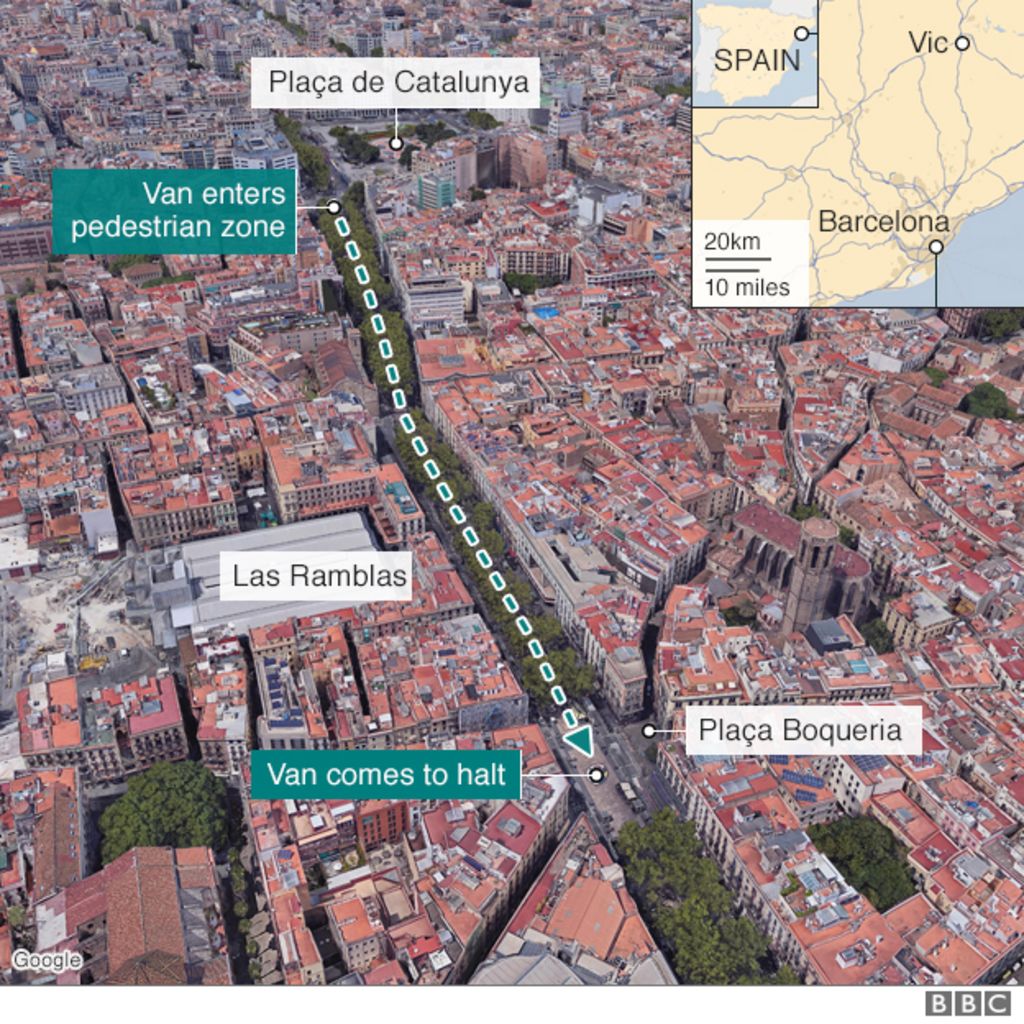 Barcelona Attack: What We Know So Far - BBC News