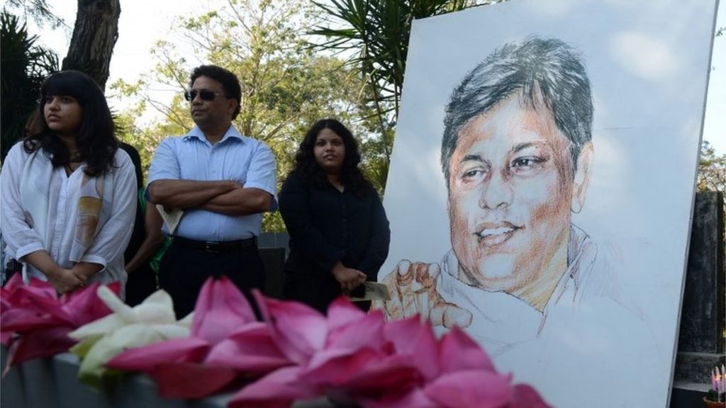 Lasantha Wickrematunge: Murdered editor's body to be exhumed | BBC News ...