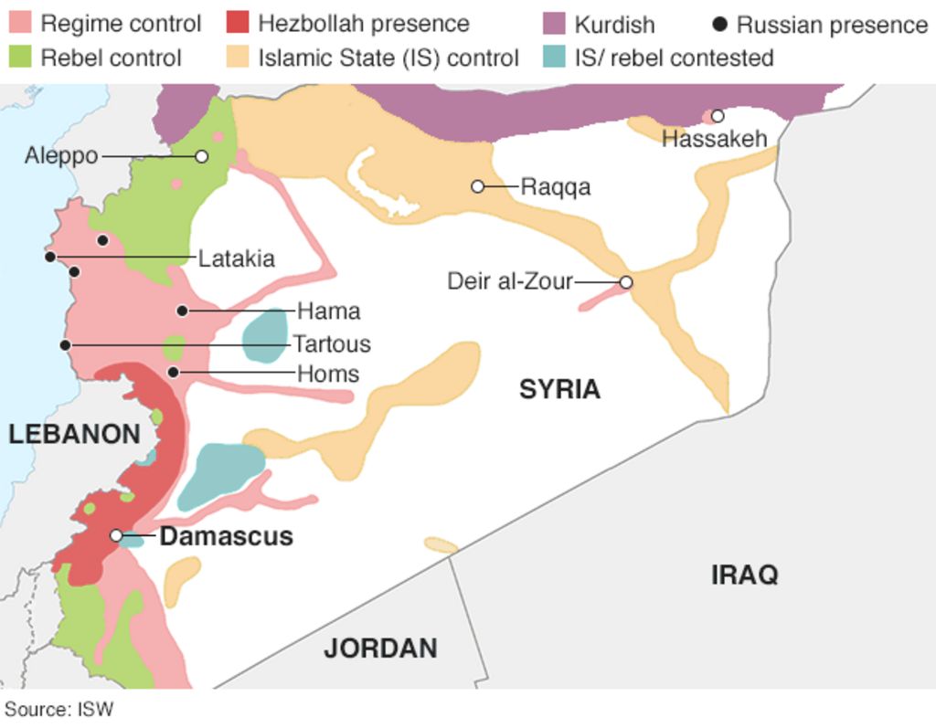 Syrian Civil War 2024 Map - Carlie Fiorenze