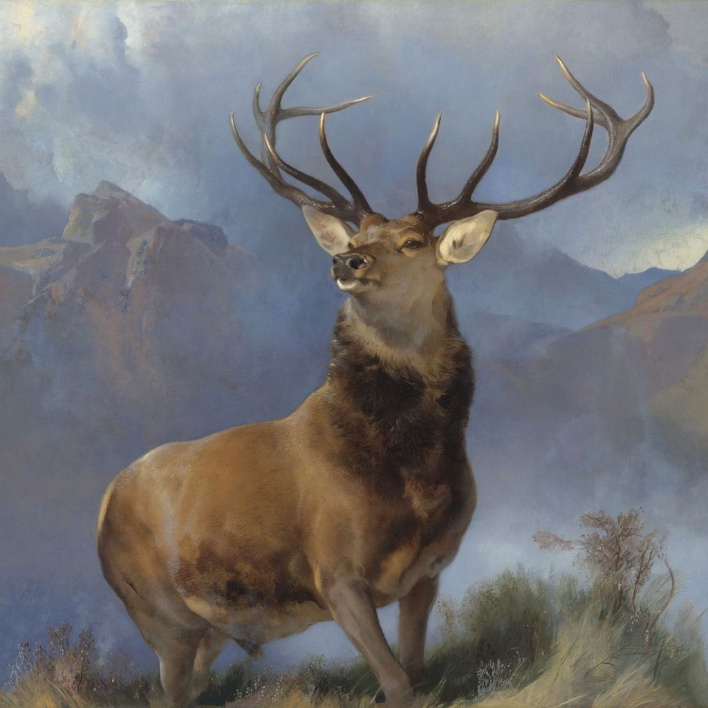 monarch-of-the-glen-painting-saved-for-nation-bbc-news