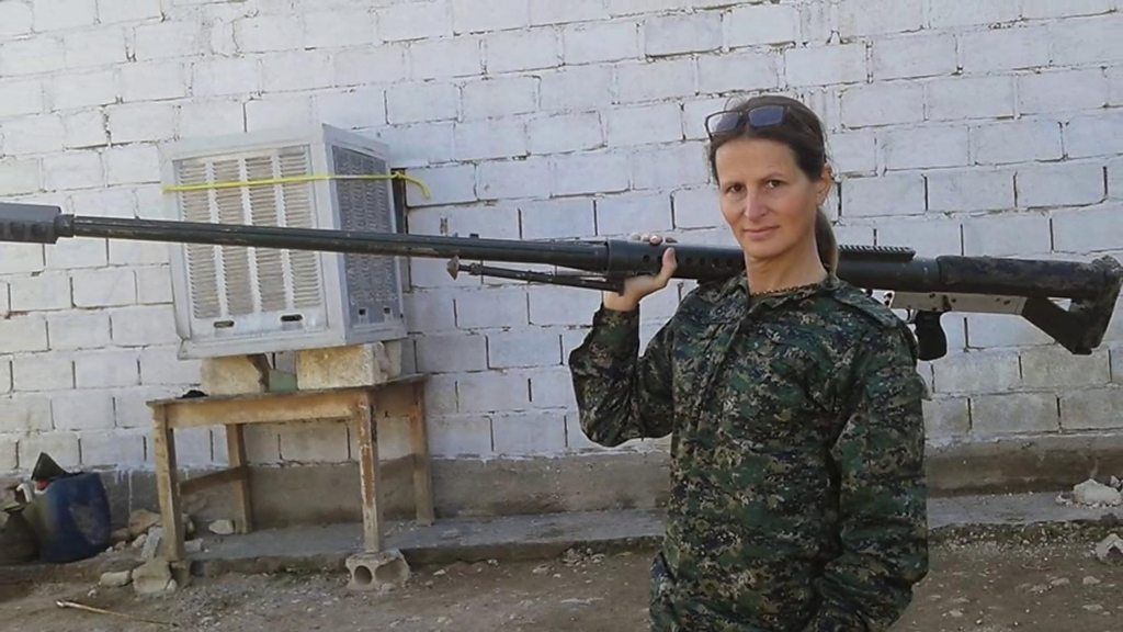 Ex-model explains her fight against IS