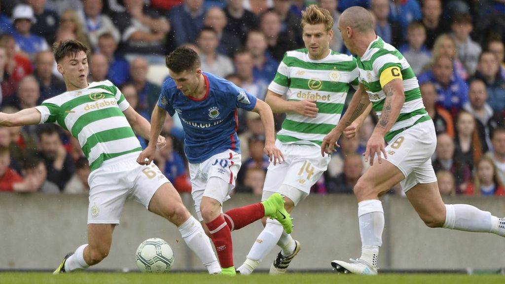 Linfield and Celtic fans enjoy historic Champions League occasion