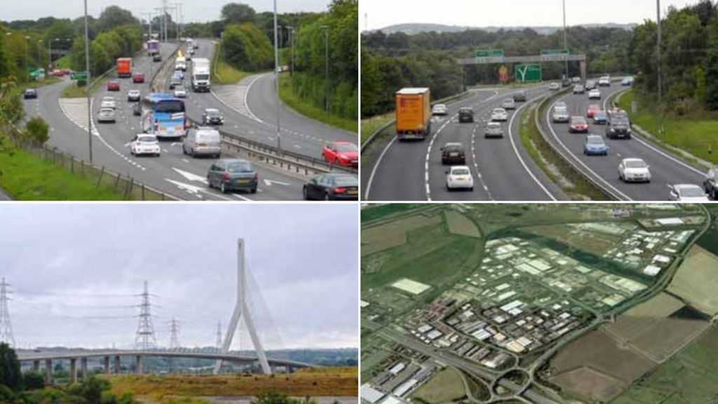 £200m Deeside congestion plans divide communities