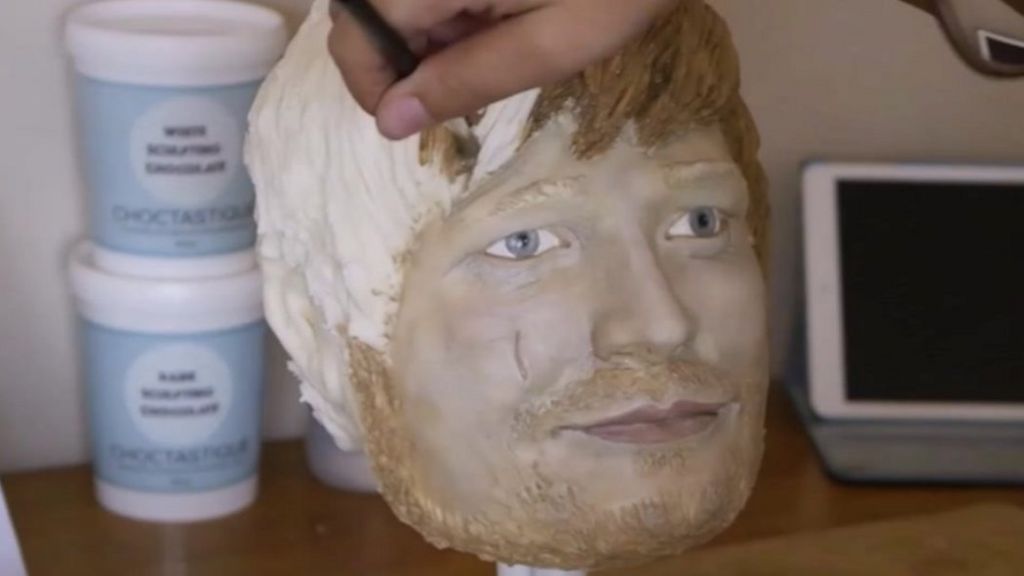 Life-size Ed Sheeran cake gives fans something to chew on