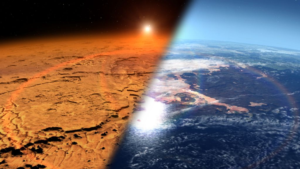 Most of Mars' air was 'lost to space'
