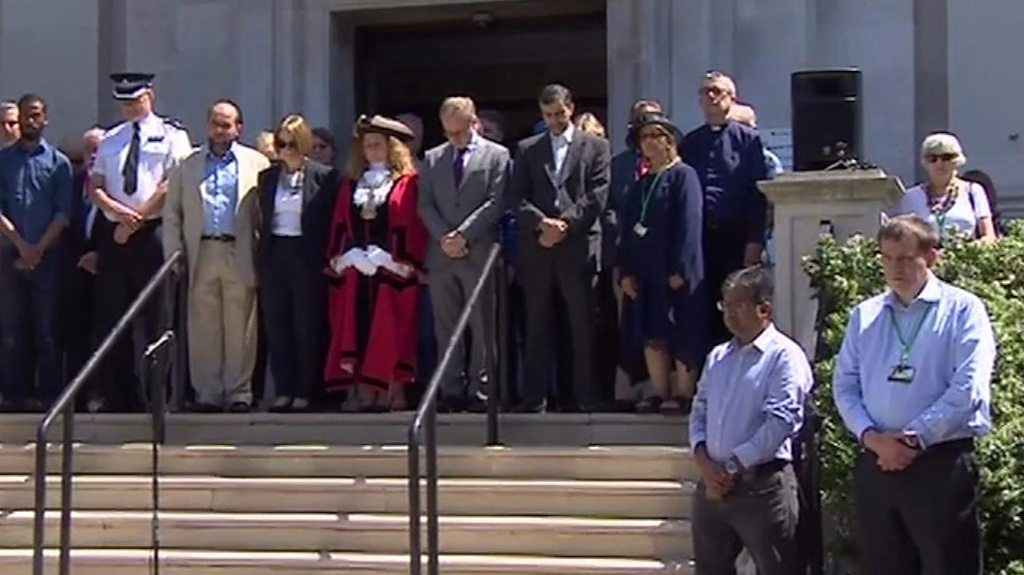 Finsbury Park attack: Minute's silence held