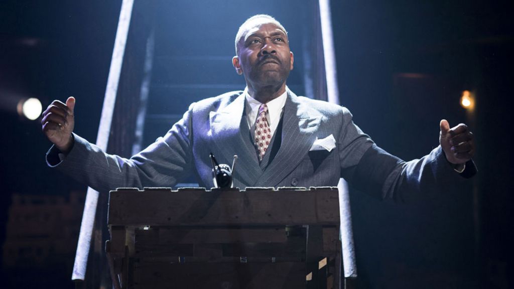 Sir Lenny Henry 'needs a shower' after playing thug on stage