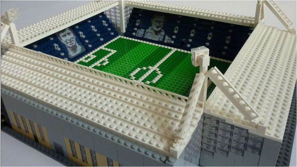 Mission to build all 92 English League grounds out of Lego