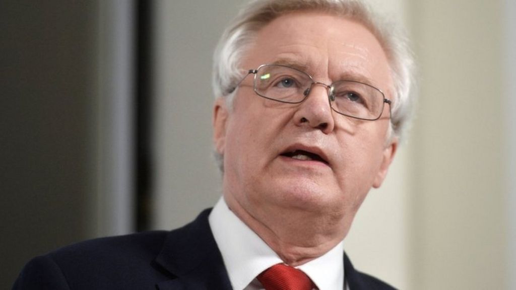 David Davis voices concern over EU border plan