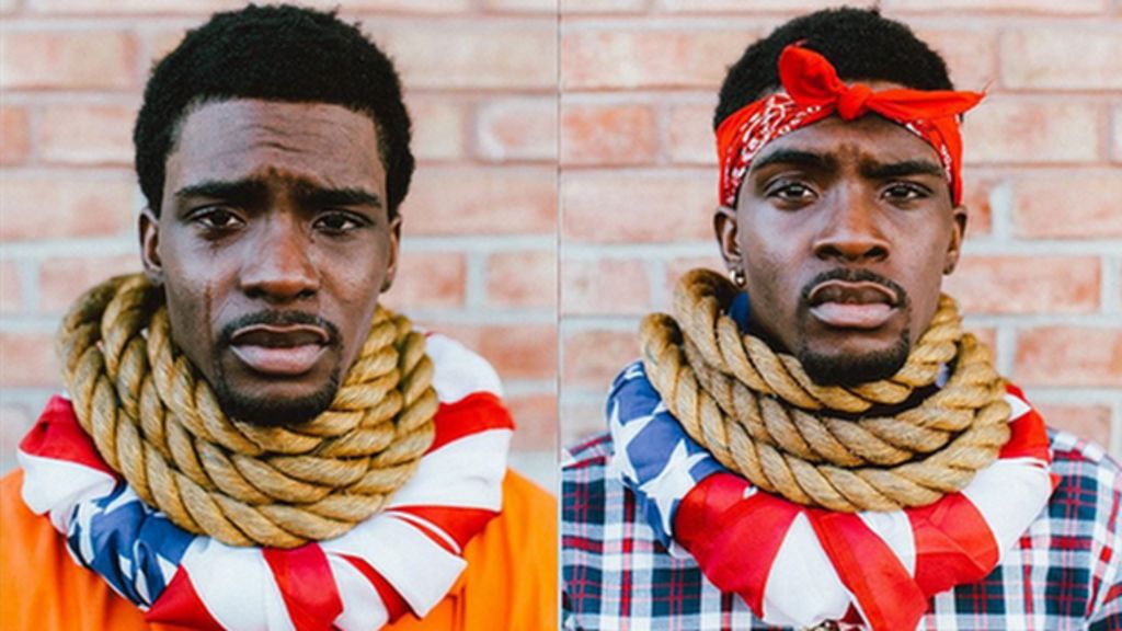 Noose self-portraits question how equal black Americans really are ...