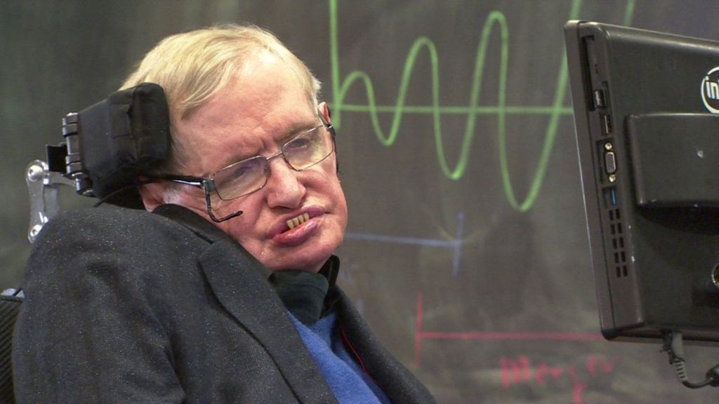 Prof Stephen Hawking celebrates gravitational wave discovery - BBC News