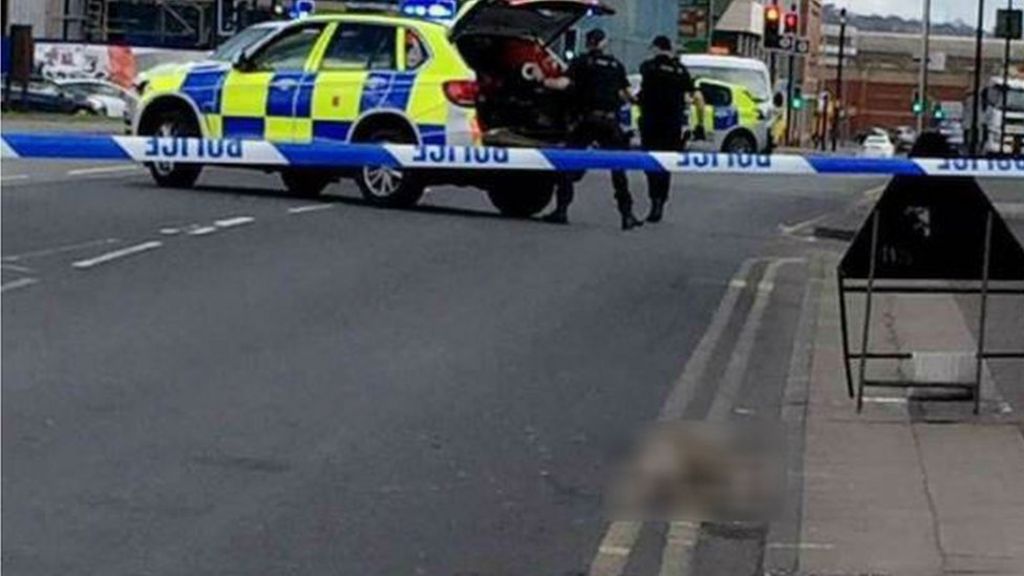 Police shoot dogs after man and woman bitten in Bolton