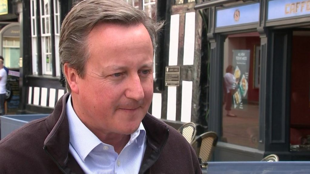 General election 2017: David Cameron on need to stop 'extreme Brexit'