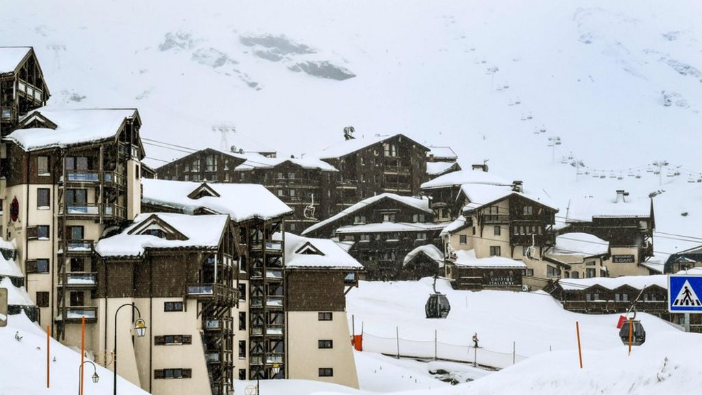 Fresh snow cuts off Alpine ski resorts World is Crazy