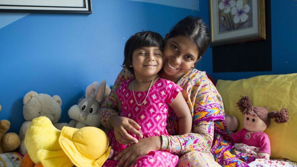 Toddler born with three legs going home to Bangladesh after surgery in Australia