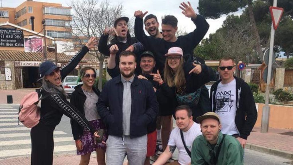 Birthday group take stranger on holiday