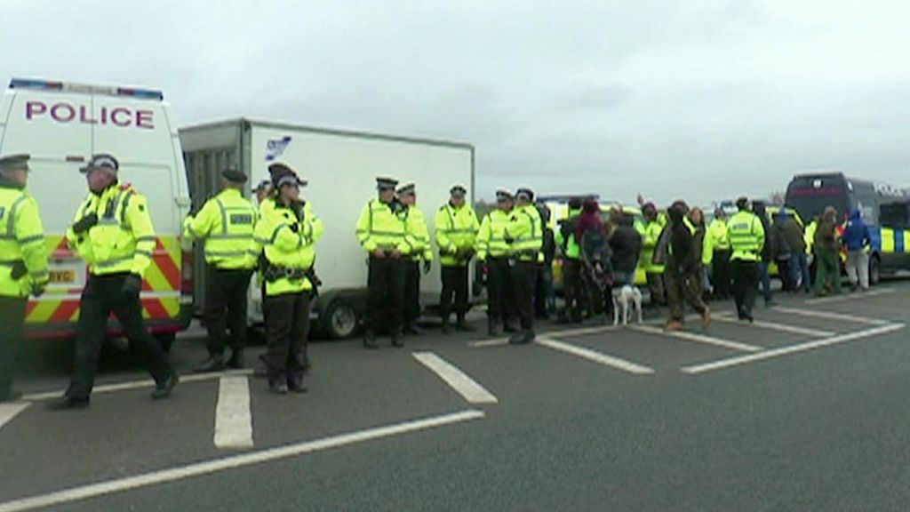 Anti-fracking protests: Lancashire Police request for funding rejected