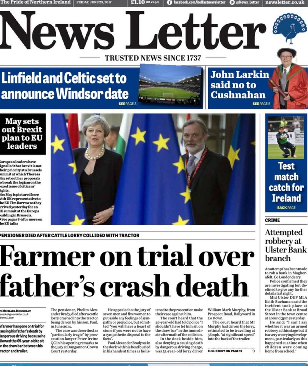 Newspaper review: Stolen pallets, Simply Red and Stormont pups