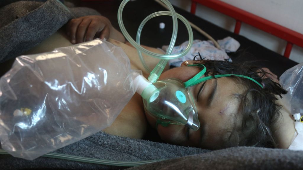 Syria chemical 'attack': Russia blames rebel weapons