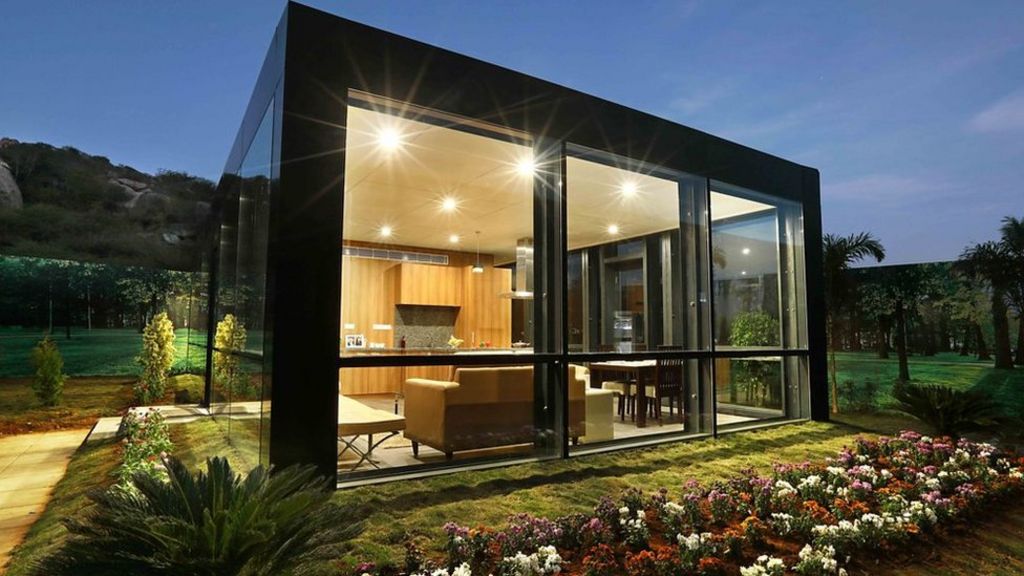 Creating low-cost luxury modular homes - BBC News