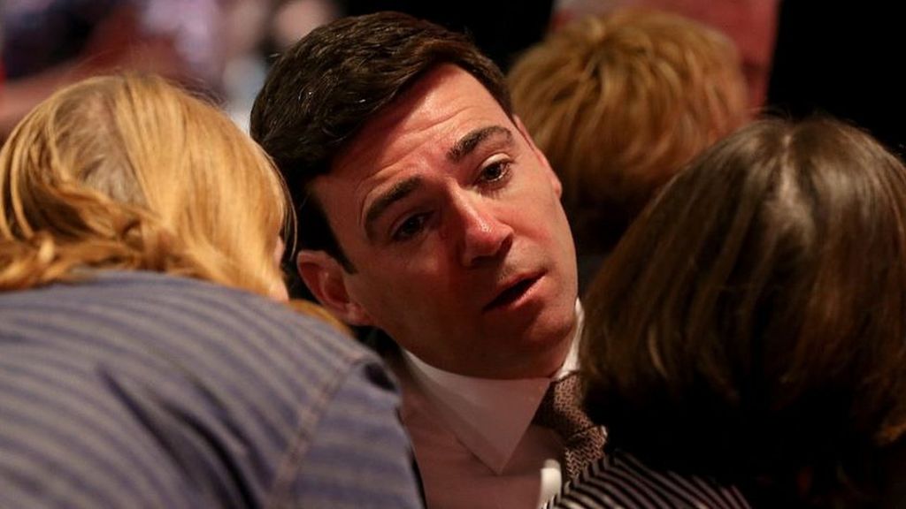 Mayor Andy Burnham in NHS staff tuition-fees-paid pledge